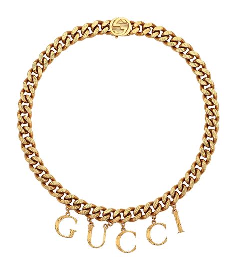 gucci necklace mens uk|gucci chunky necklace.